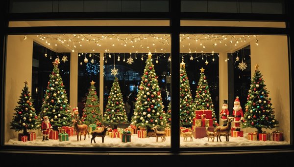 10 magiche idee per abbellire la tua vetrina natalizia